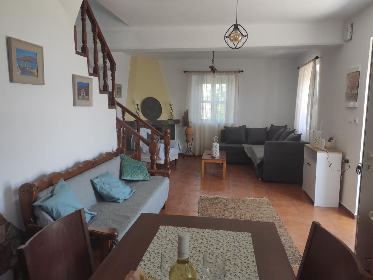 Traditional Kos Villa With Swimming Pool, Lawn Yard And Bbq Eksteriør billede