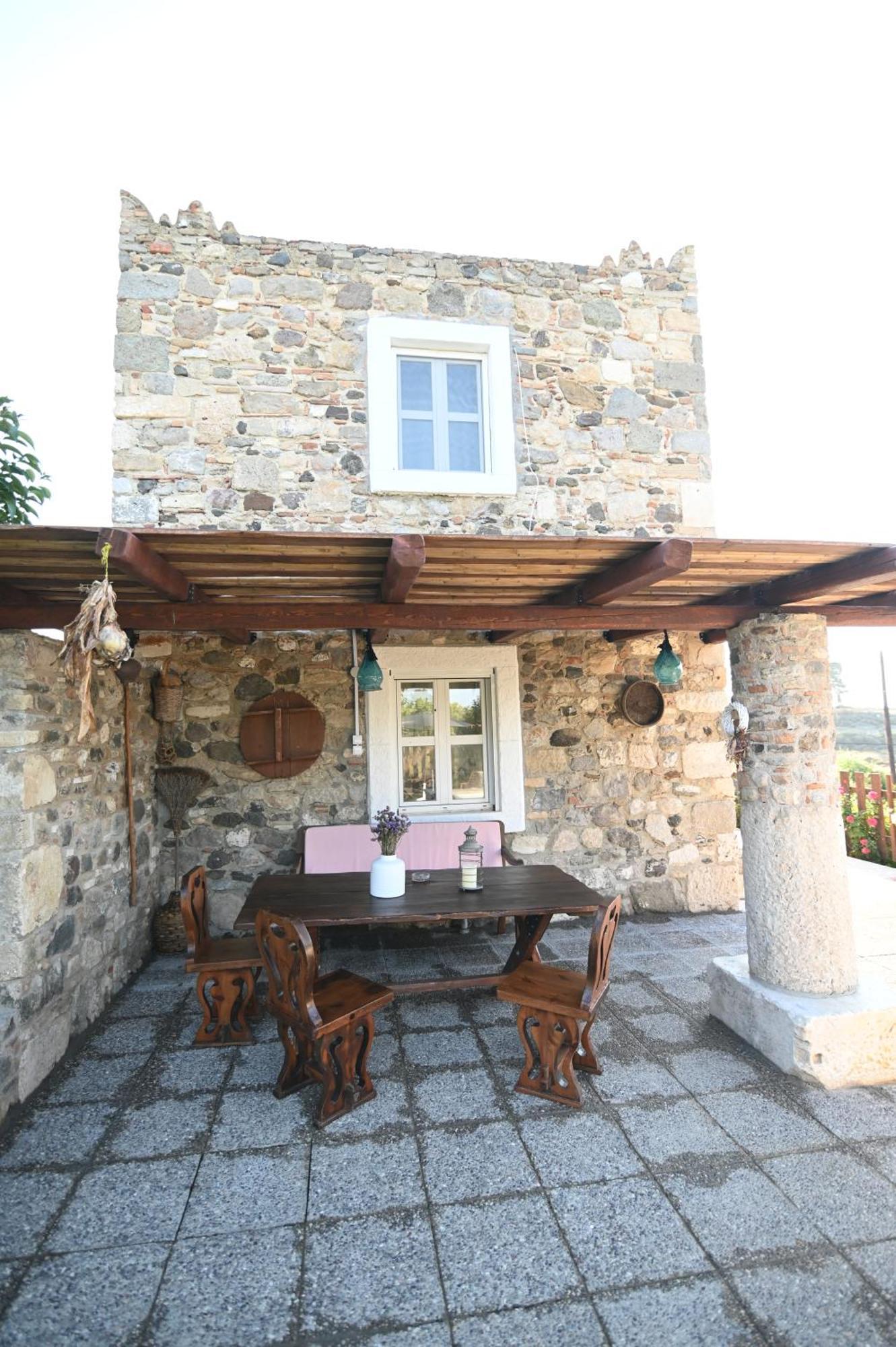 Traditional Kos Villa With Swimming Pool, Lawn Yard And Bbq Eksteriør billede