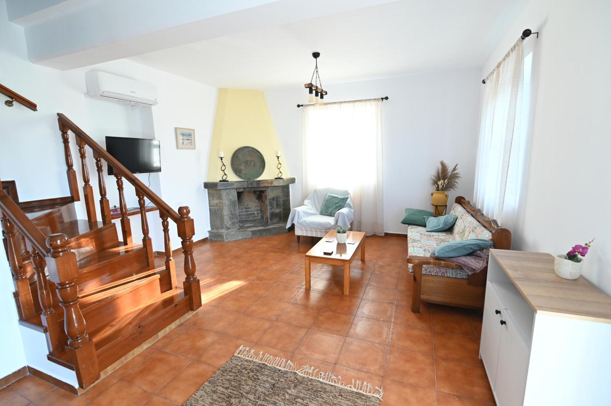 Traditional Kos Villa With Swimming Pool, Lawn Yard And Bbq Eksteriør billede